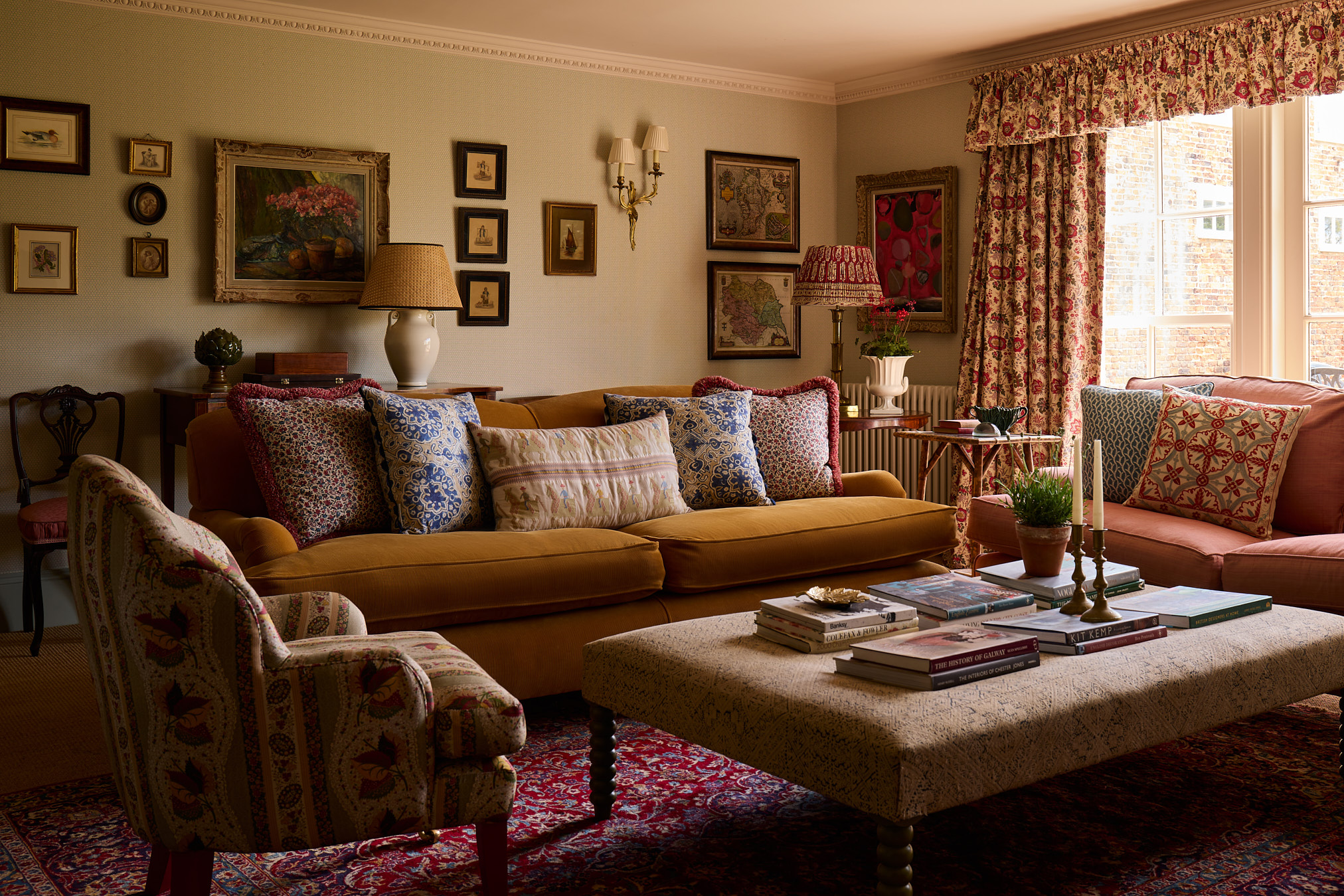 Emma Sherlock Yorkshire House Interior Design Drawing Room