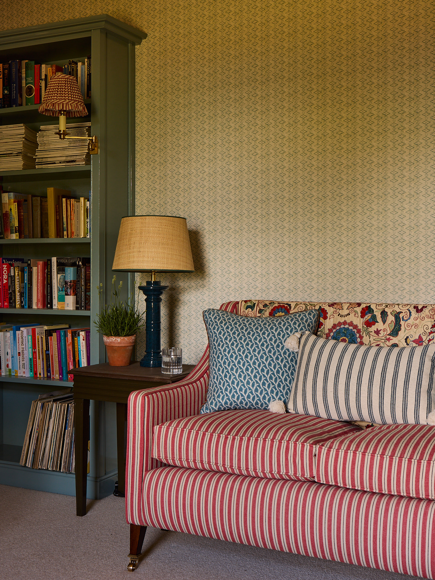 Emma Sherlock Interior Design Yorkshire House Library